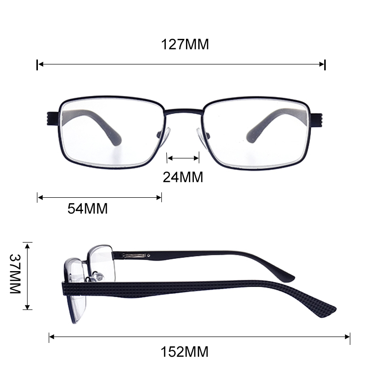 Unisex Optimum Optical Metal Fashion Reading Glasses LR-M1491
