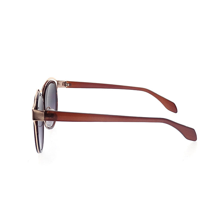 Fashion High Quality Round PC Frame Sunglasses LS-P1346