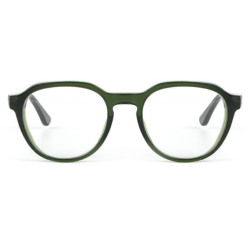  New Fashion Trendy Acetate Eyeglasses, Custom Polished Retro Optical Eyewear Eyeglasses EM2917