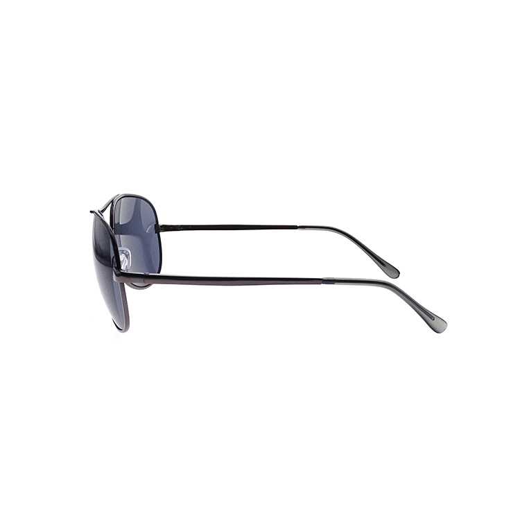 Trendy Black Unisex Sunglasses Aviator Sunglasses Excitednaive LS-M294