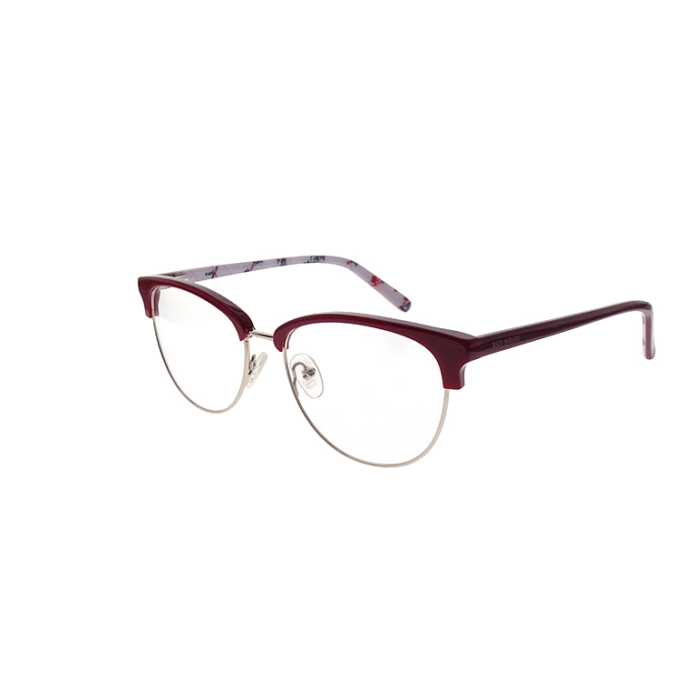 Trend Large Half-frame Cat's Eye Unique Glasses Frame LO-B592 