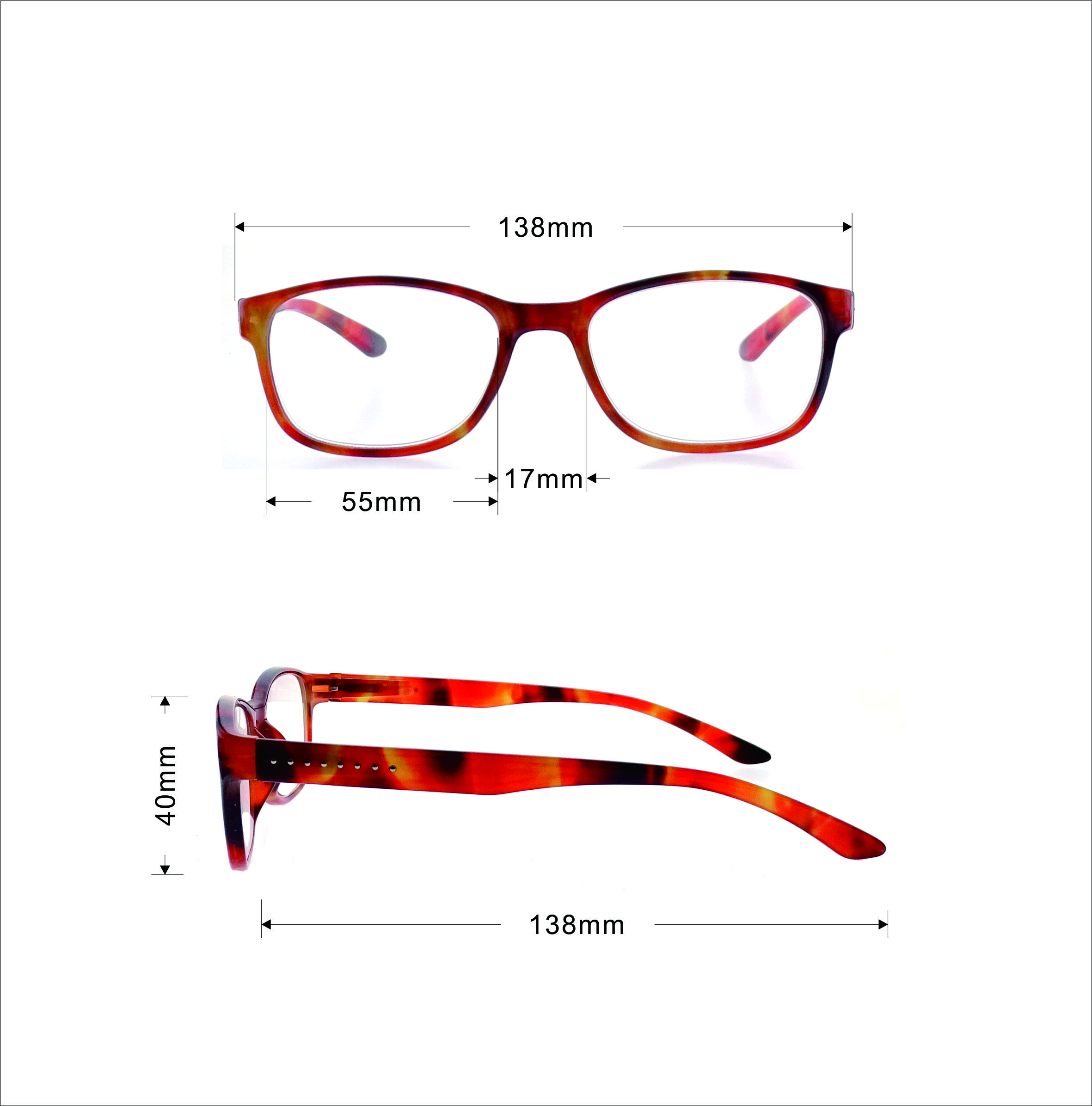 Good Quality Modern Style Reading Glass Frames For Women LR-P6305
